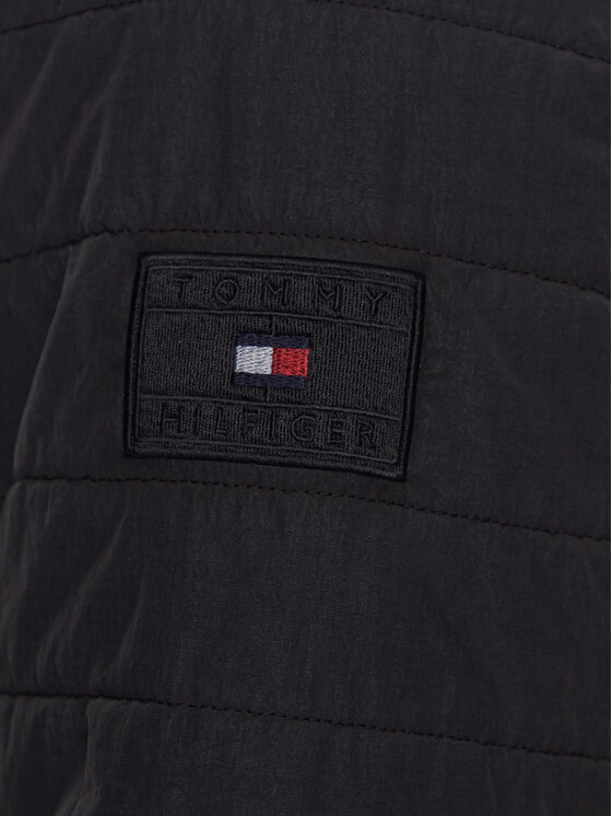 Tommy Hilfiger Tommy Hilfiger Übergangsjacke MW0MW31638 Schwarz Regular Fit