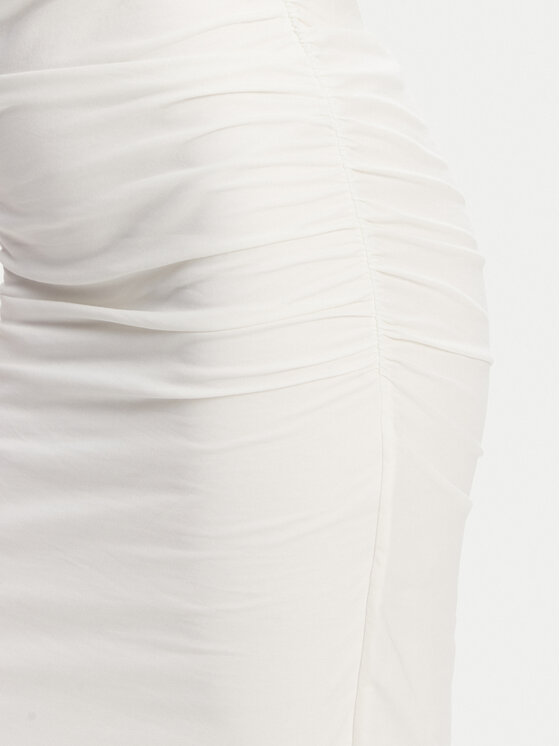 Marella Marella Haljina za svaki dan Ileana 2513621014 Bijela Slim Fit