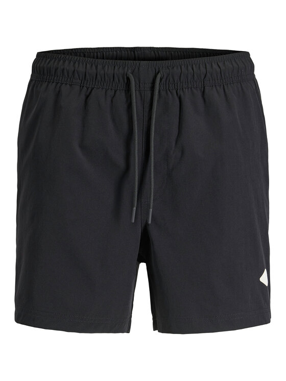 Jack & Jones Jack & Jones Szorty kąpielowe Maui Tropic 12291385 Czarny Regular Fit