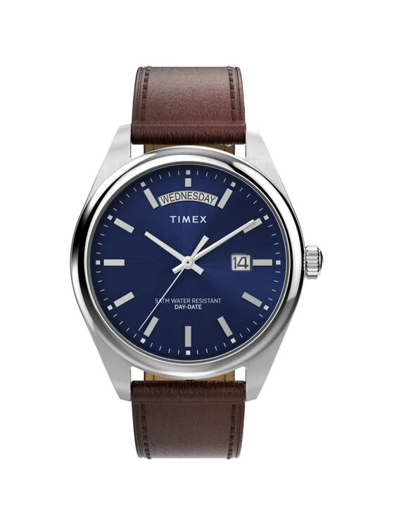 Timex Timex Zegarek TW2W57200 Brązowy