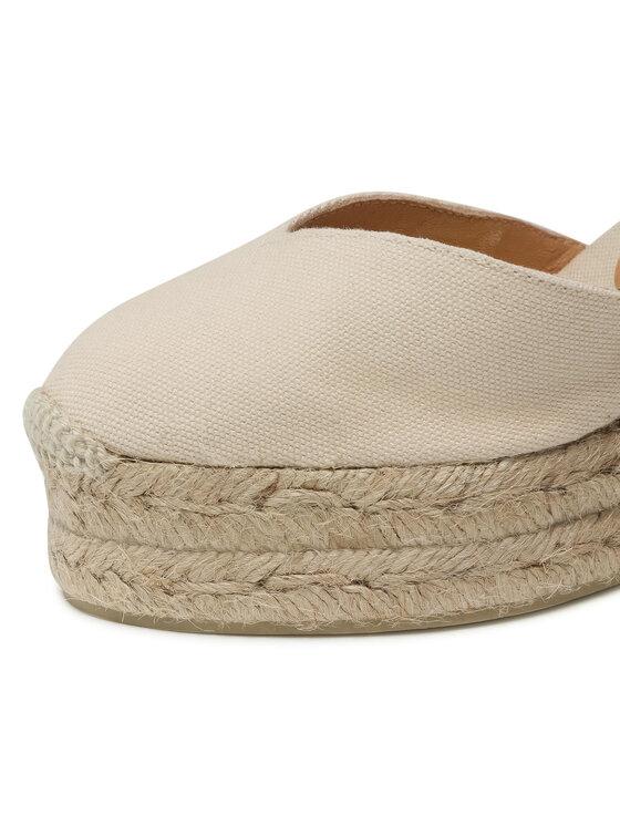 Castañer Castañer Espadryle Chiarita/8ED/001 020983-203 Beżowy