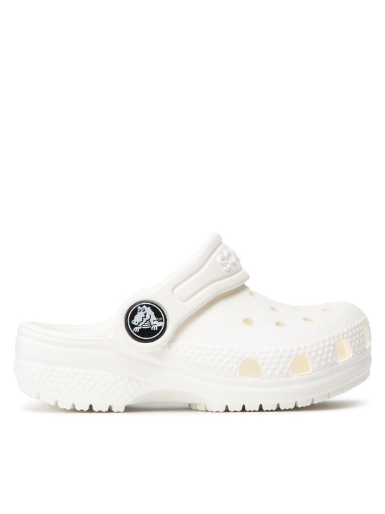 Crocs Crocs Παντόφλες Classic Kid Clog T 206990 Λευκό