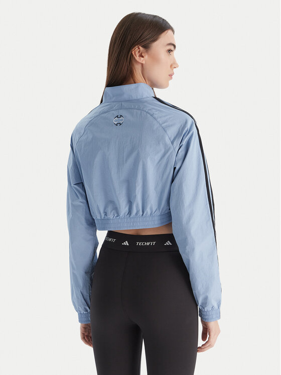 adidas adidas Суитшърт Teamgeist adicolor JZ8277 Светлосиньо Slim Fit