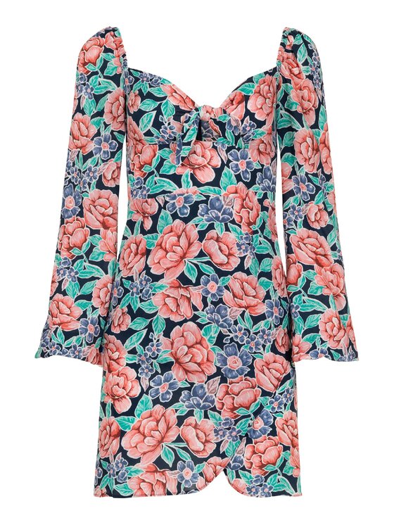 LAURELLA LAURELLA Každodenní šaty 4SS092 Barevná Regular Fit