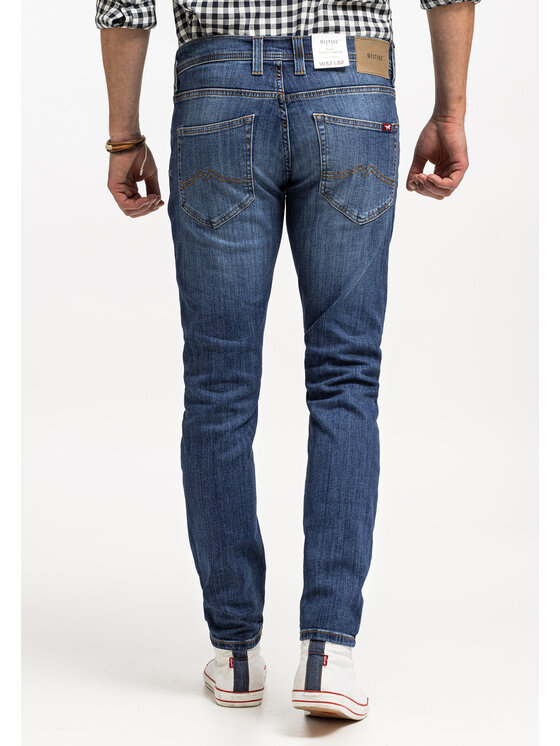 Mustang Mustang Jeansy OREGON TAPERED Niebieski Slim Fit