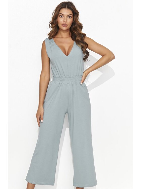 Makadamia Makadamia Kombinezon NU465 Niebieski Regular Fit