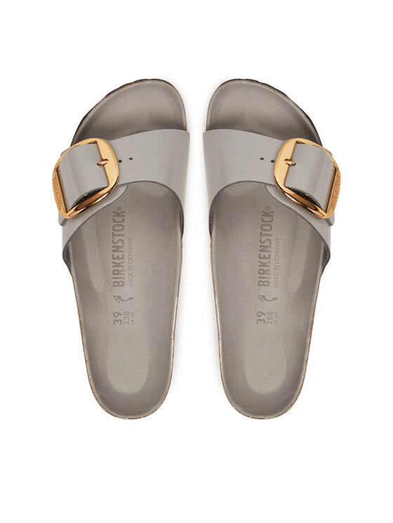 Birkenstock Birkenstock Natikači Madrid Big Buckle Hex 1029534 Siva
