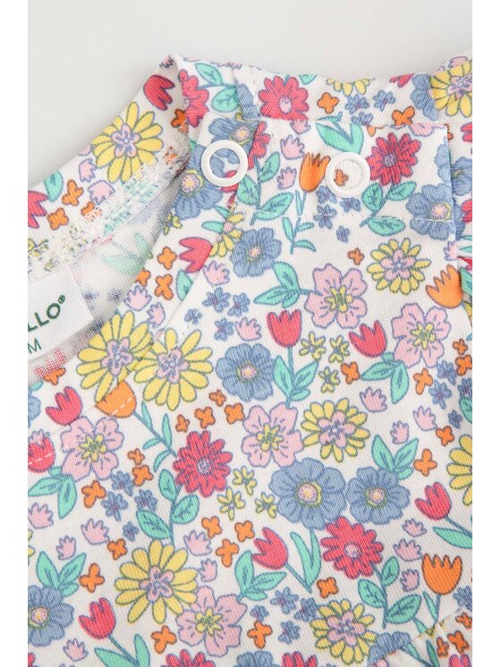 Coccodrillo Coccodrillo Každodenní šaty WC6129201TGN-022 Barevná Regular Fit