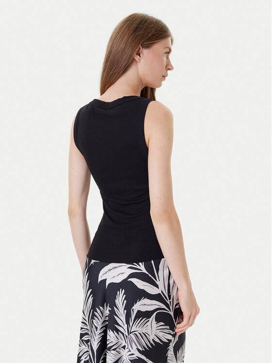 Guess Guess Top W5RP16 KCNH2 Černá Regular Fit