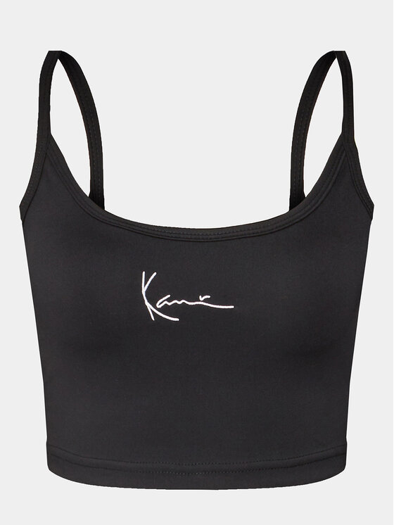 Karl Kani Top Small Signature 6131297 Čierna Slim Fit