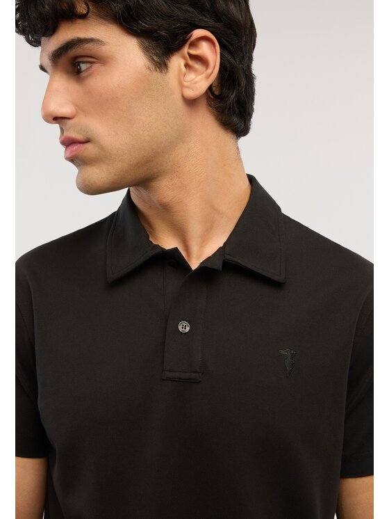 Trussardi Trussardi T-Shirt G5098000140N033 Czarny Regular Fit