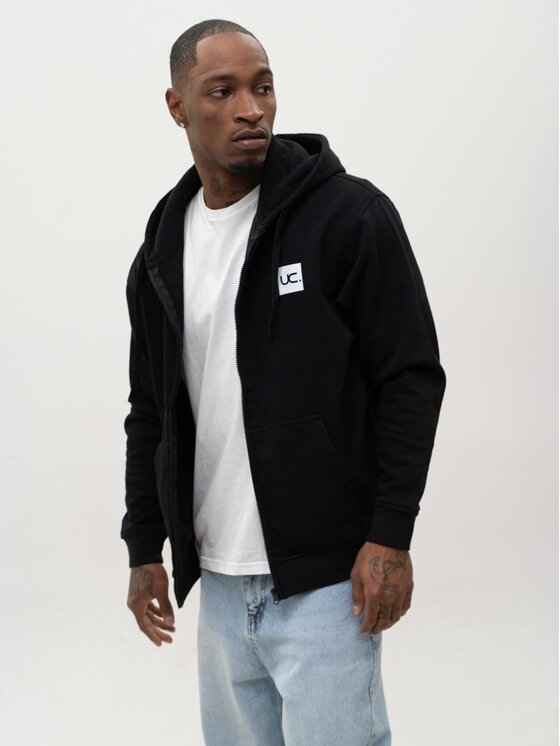 Urban City Urban City Bluza Klasyczna na co dzień spacer 130270 Czarny Regular Fit