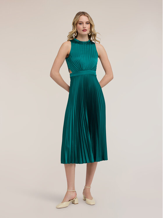 Motivi Motivi Vestito da giorno 7086Q003518N015 Verde A-Line Fit
