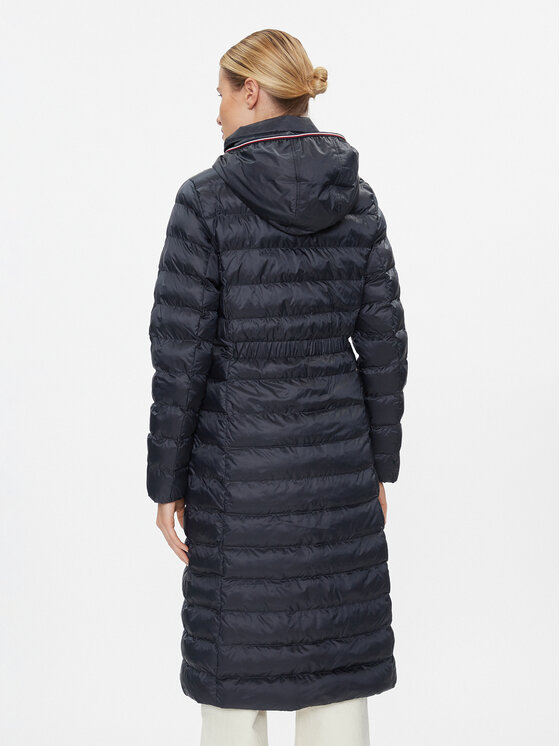Tommy Hilfiger Tommy Hilfiger Зимно яке Global Stripe WW0WW39863 Тъмносин Slim Fit