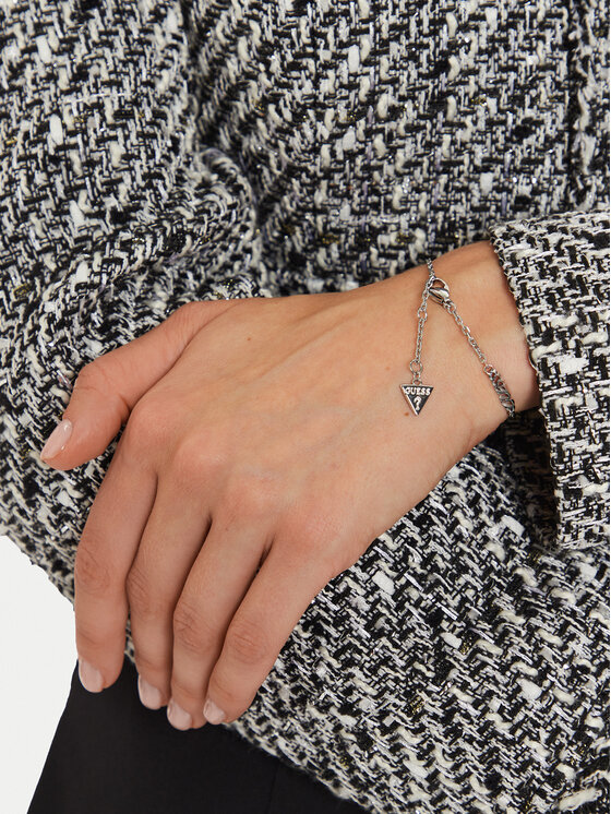 Guess Guess Гривна JUBB04 594JW Сребрист