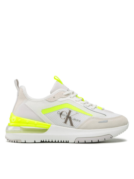 Calvin Klein Jeans Calvin Klein Jeans Sneakers Comfair Runner Su-Mesh Mono W YW0YW00887 Bianco