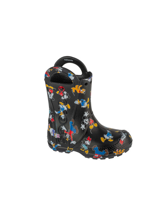 Crocs Crocs Kalosze Mickey Friends Handle It Boot Kids Kolorowy