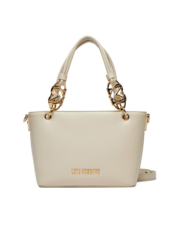 Geantă LOVE MOSCHINO JC4052PP1MLF0110 Écru