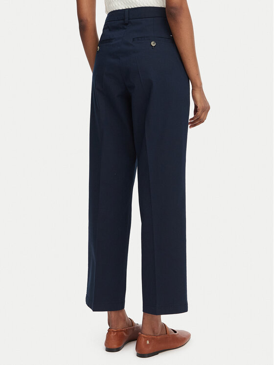 Tommy Hilfiger Tommy Hilfiger Чино панталони WW0WW52817 Тъмносин Slim Fit