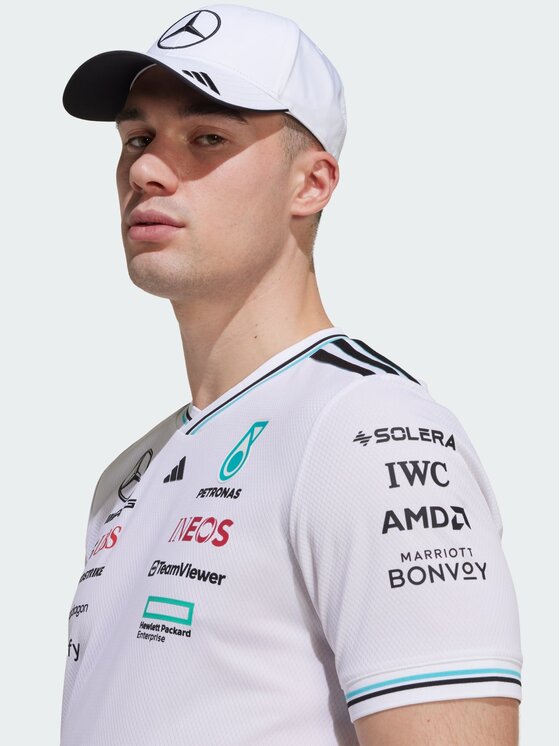 adidas adidas T-Shirt 148005 Biały Regular Fit