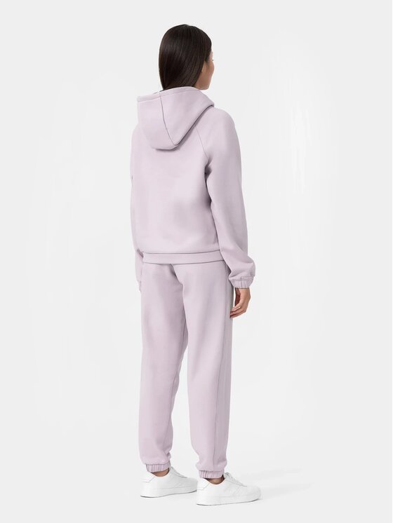 4F 4F Pantaloni da tuta 4FAW22TTROF365-52S Rosa Regular Fit