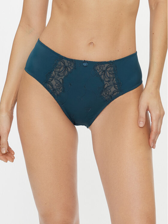 Hunkemöller Klasické nohavičky Diva Rio 202650 Modrá