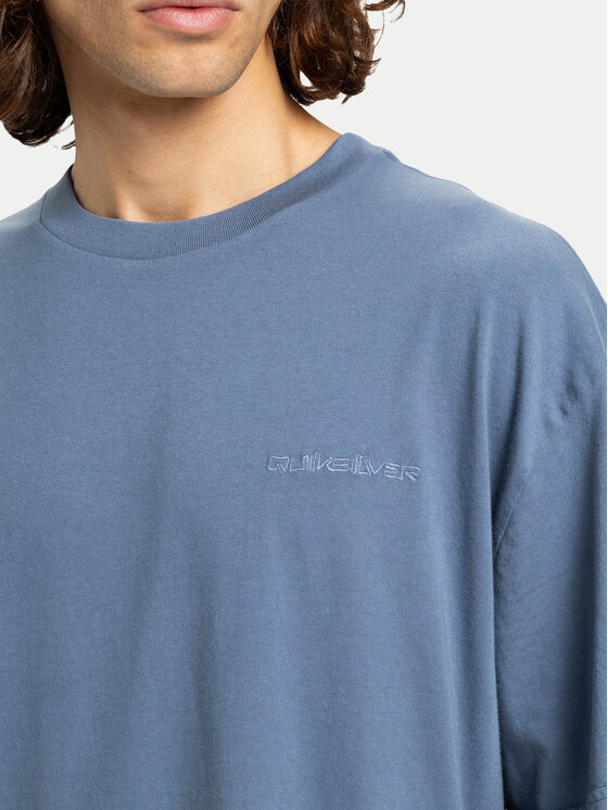 Quiksilver Quiksilver Majica Salt Water EQYZT08204 Modra Regular Fit