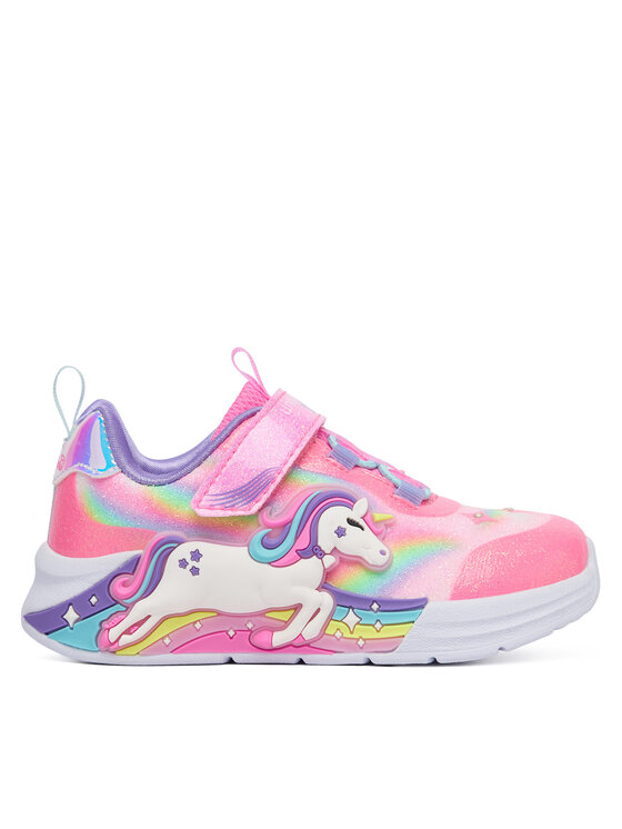 Skechers Sneakers S-Lights - Unicorn Chaser 302298N/PKMT Roz