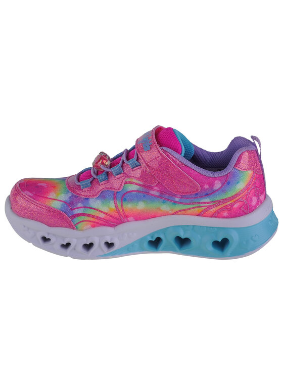 Skechers Skechers Sneakersy Skechers Flutter Heart Lights-Groovy Swirl Różowy