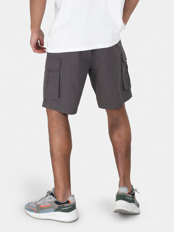 Brave Soul Brave Soul Шорти з тканини MSRT-ISLANDGRY Сірий Straight Fit