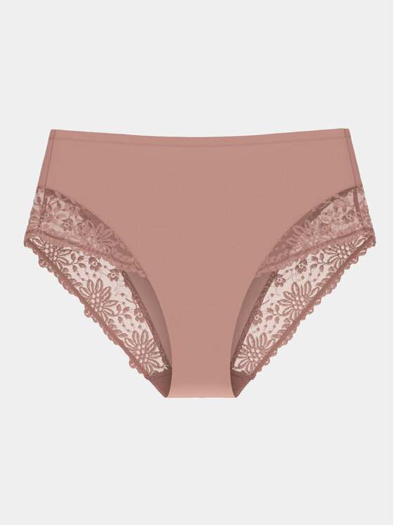 Triumph Triumph Figi klasyczne z wysokim stanem Ladyform Soft Maxi 10210671 Beżowy