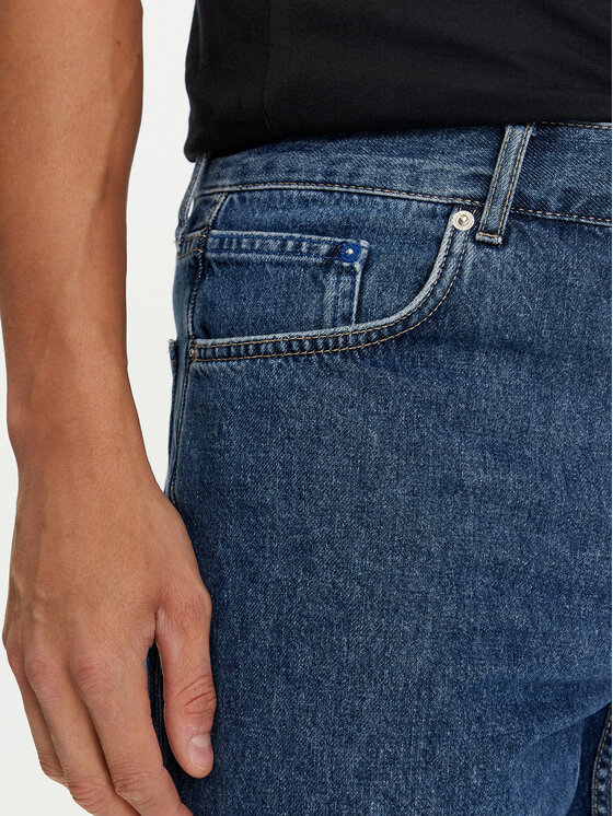 Karl Lagerfeld Jeans Karl Lagerfeld Jeans Szorty jeansowe 241D1125 Niebieski Slim Fit