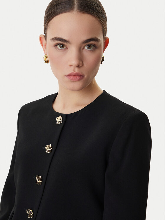 Marella Marella Švarkas Falesia 2613041063 Juoda Regular Fit