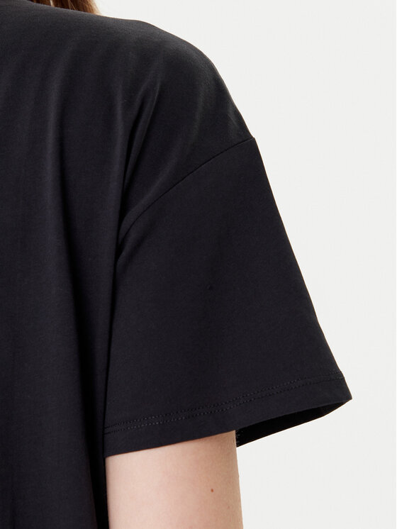 Liu Jo Sport Liu Jo Sport T-shirt TF5184 JS923 Nero Relaxed Fit