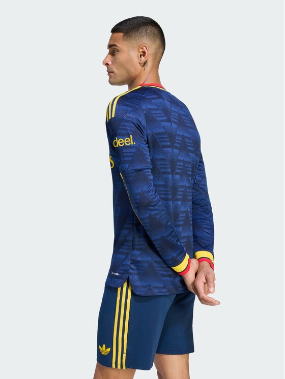 adidas adidas Koszulka techniczna 171549 Niebieski jasny Slim Fit