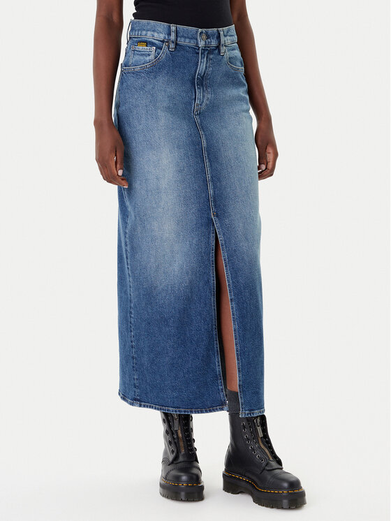 G-Star Raw G-Star Raw Farmer szoknya Viktoria D24385-E106 Kék Regular Fit