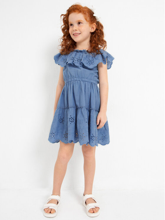 Mayoral Mayoral Sommerkleid 3929 Blau