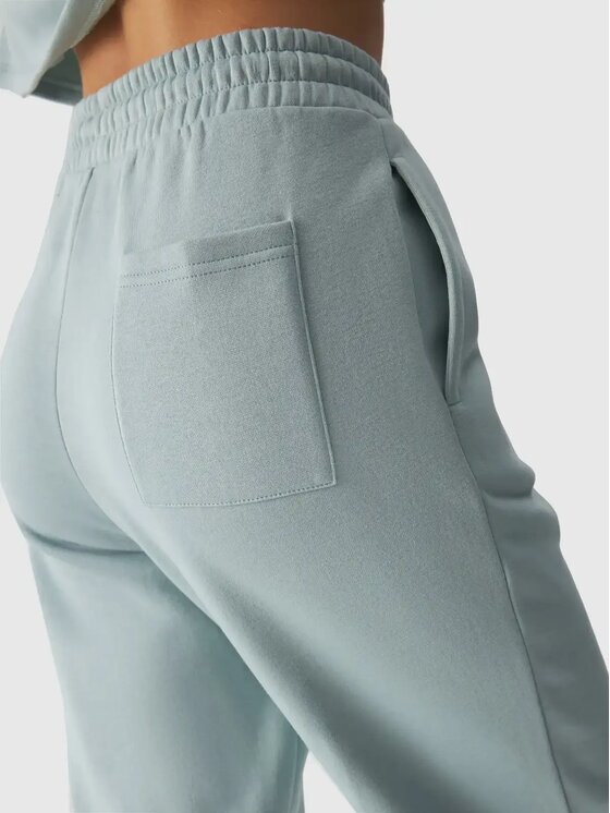 4F 4F Pantaloni da tuta 4FWAW24TTROF0819-47S Verde Regular Fit