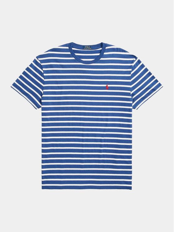 Polo Ralph Lauren Polo Ralph Lauren Marškinėliai 710934662001 Mėlyna Classic Fit