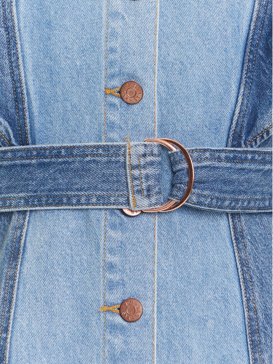 YAS YAS Vestito di jeans Cawi 26037659 Blu Regular Fit