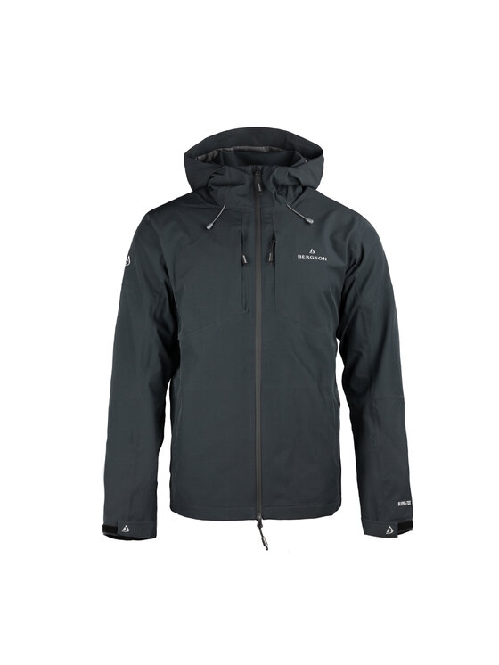 Bergson Bergson Kurtka outdoor STORMVAULT STX Czarny Regular Fit