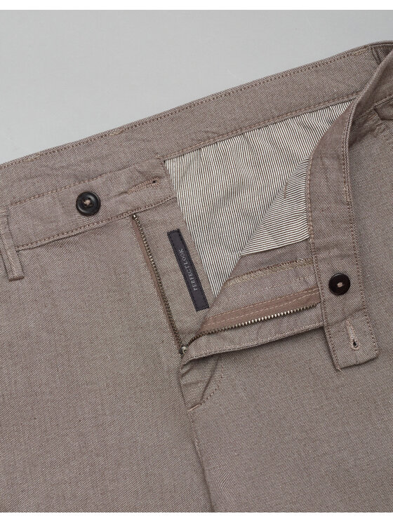 Borgio Borgio Szorty materiałowe scopello Brązowy Slim Fit