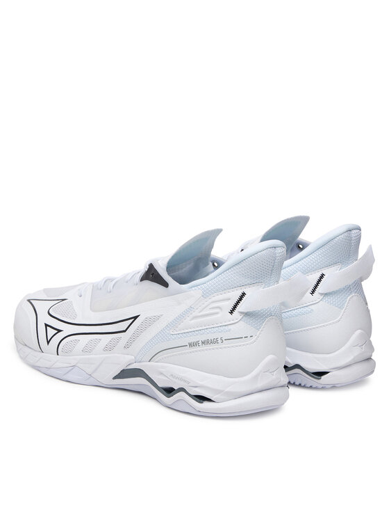 Mizuno Mizuno Παπούτσια Σάλας Wave Mirage 5 X1GA2350 Λευκό