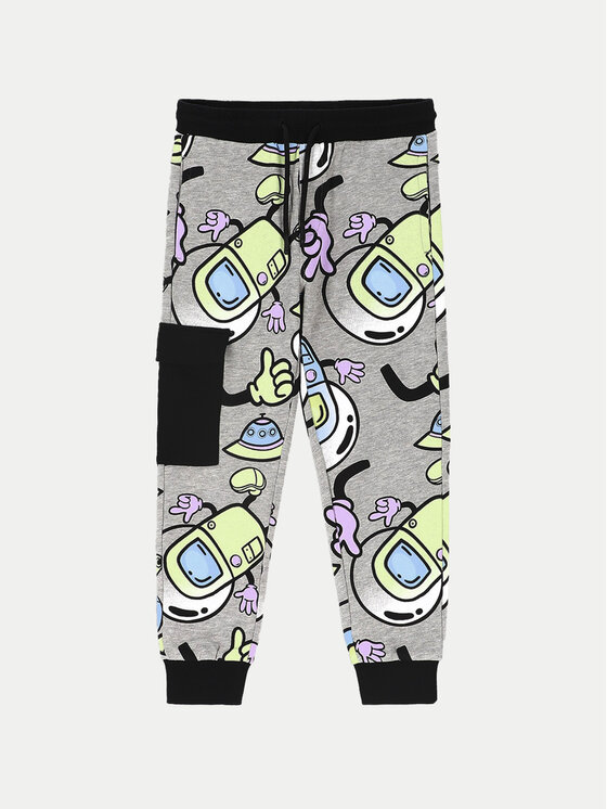 Coccodrillo Coccodrillo Jogginghose ZC4120105WBK Grau Regular Fit