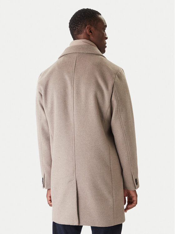 Jack & Jones Jack&Jones Demisezoninis paltas Blastanford 12286263 Smėlio Regular Fit