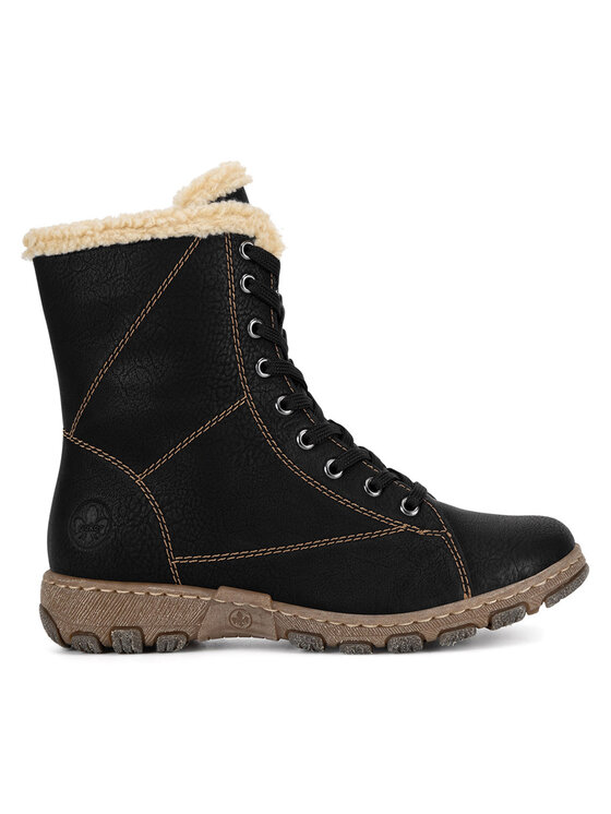 Rieker Rieker Botine Z0102-00 Negru