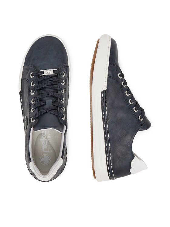 Rieker Rieker Sneakersy L7210-14 Tmavomodrá