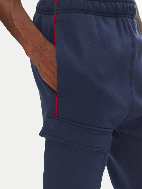 Nike Nike Teplákové kalhoty HM0180 Tmavomodrá Regular Fit