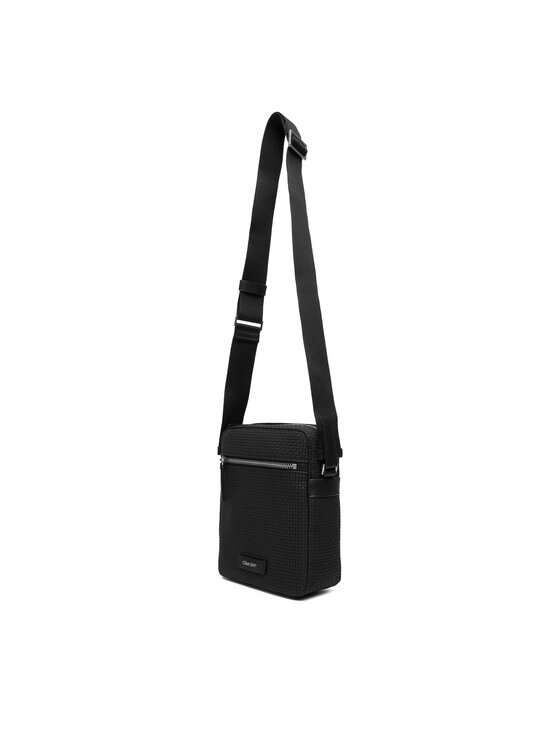 Calvin Klein Calvin Klein Τσαντάκι Embossed Woven Reporter LV04D3208G Μαύρο