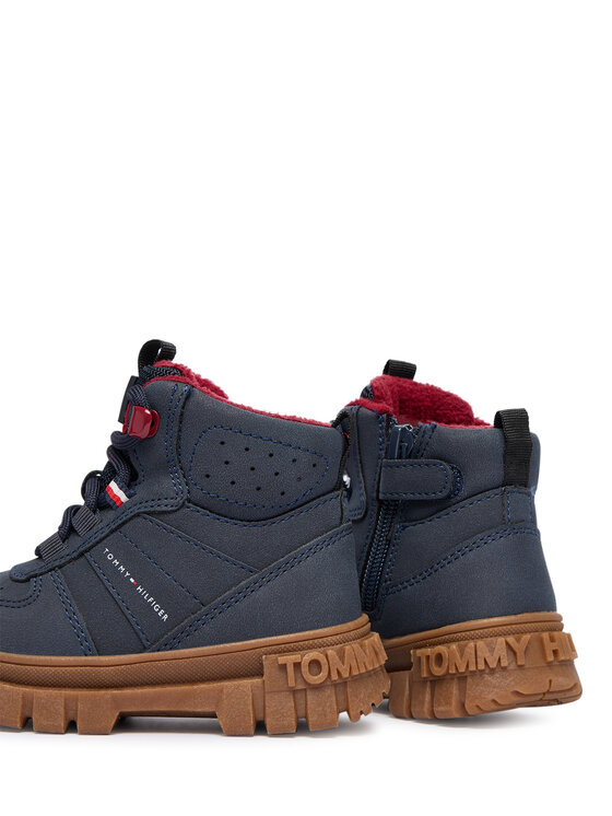 Tommy Hilfiger Tommy Hilfiger Auliniai batai T1X5-34127-1696800 Tamsiai mėlyna